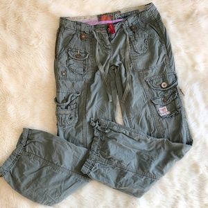 River Island Olive Green Utility Cargo Pants